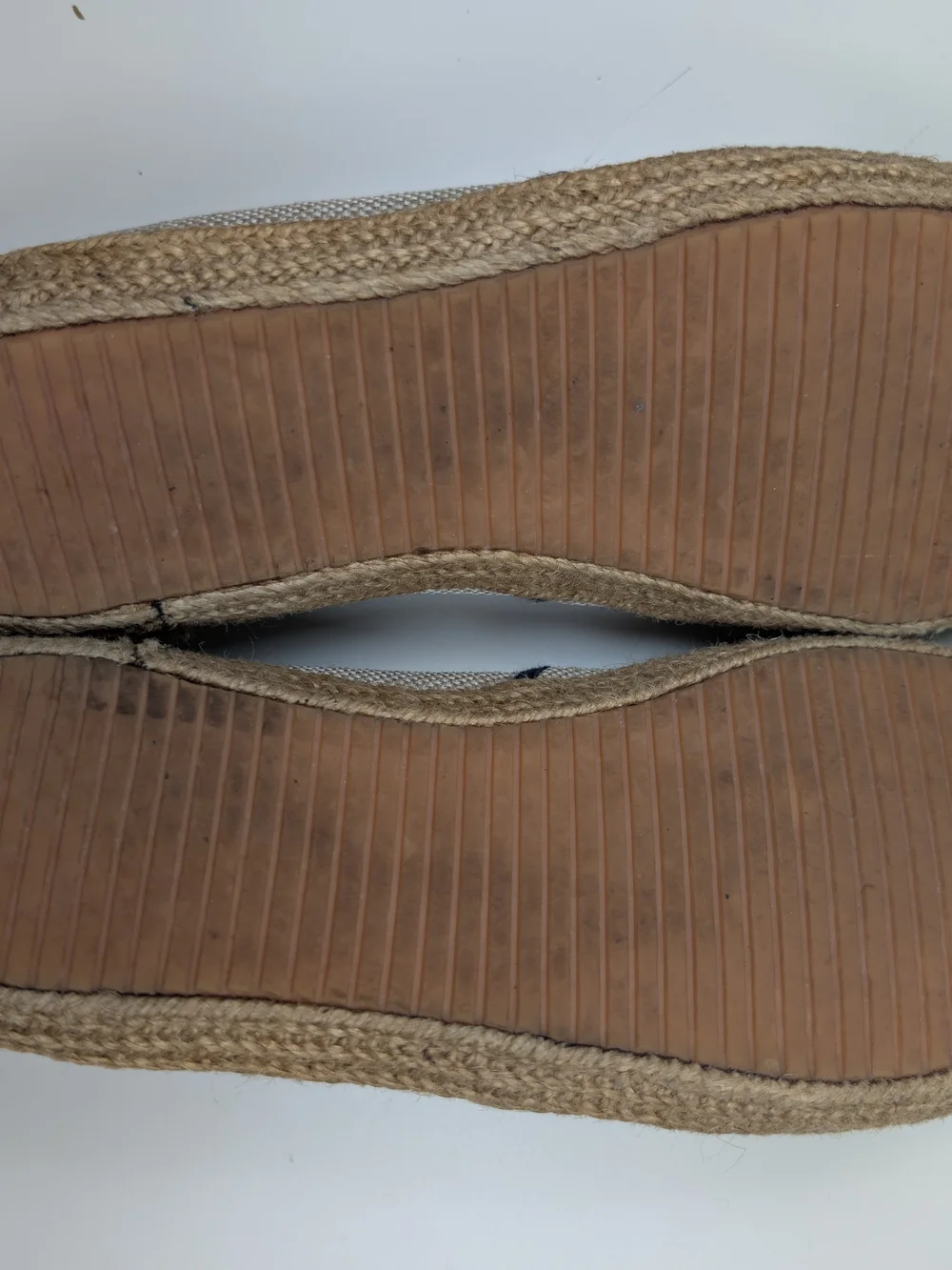 Ben Sherman Mens Espadrille Canvas Slip On Shoes Beige Red Blue Size 9.5